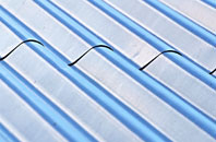Three Mile Cross corrugated roofing
